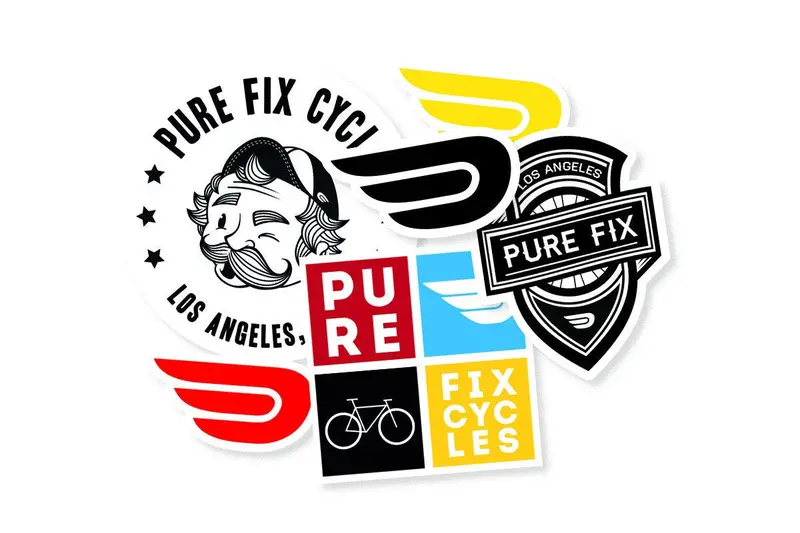Pure Fix Limited-Edition Vinyl Sticker Pack 1