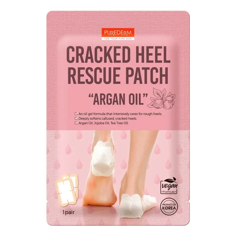 Purederm Cracked Heel Rescue Hydrogel Patch Treatment 1