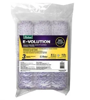 Richard 98130-Us E-Volution 9-Inch Roller Sleeves – 3/8-Inch Pile, 3-Pack 1
