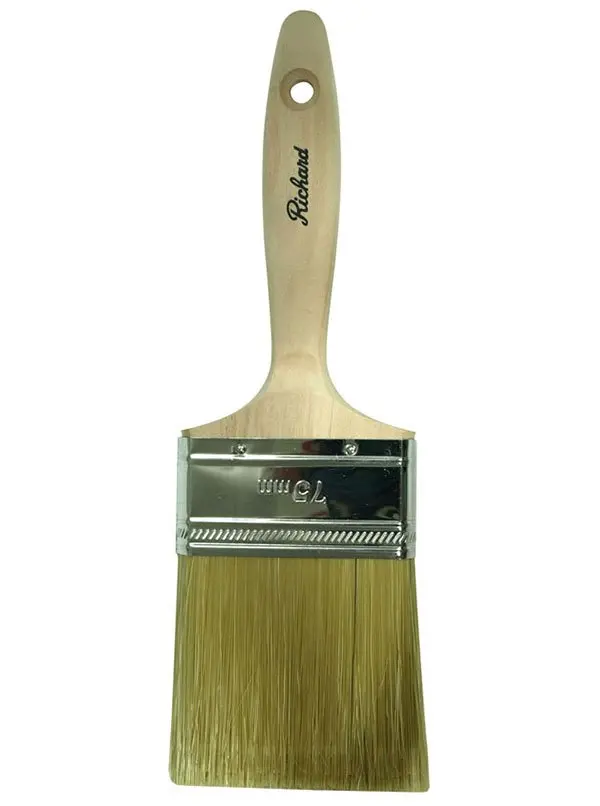 Richard Stain Series 3-Inch Stain Brush With Mixed Bristles And Durable Plastic Handle (Model 80203) 1