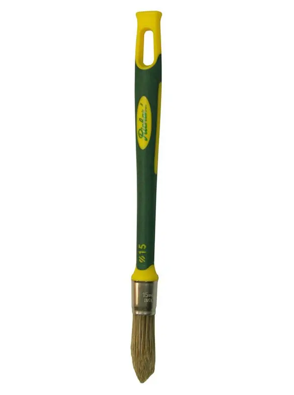 Richard Tapered 5/8-Inch Latex Trim Brush – Sharp Tapered Point, Lightweight Soft-Grip Construction 1