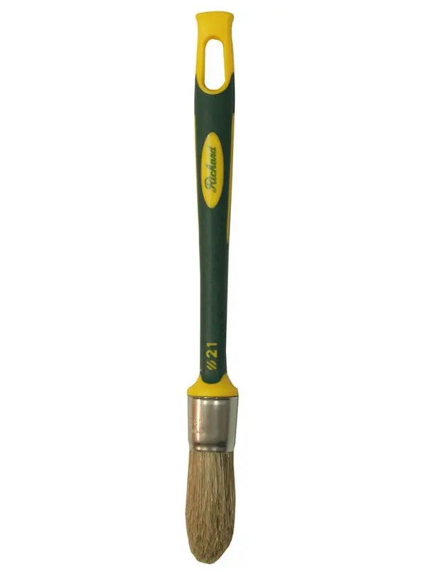 Richard Tapered 7/8-Inch Latex Trim Brush – Fine-Tip Accuracy, Soft-Grip Handle For Extended Use 1
