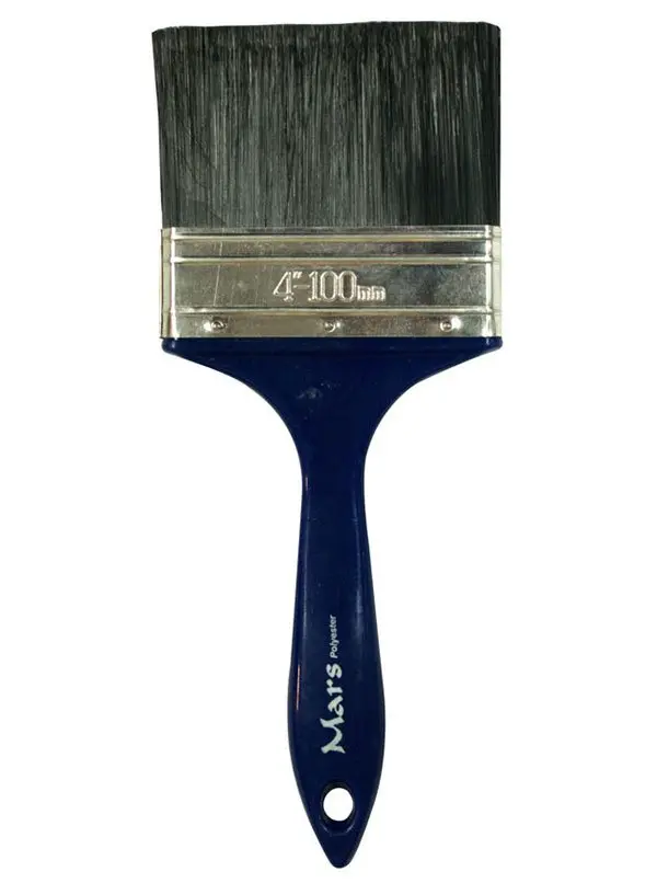 Richard Utility Mars 4-Inch Straight Paint Brush – Professional-Duty Flat Brush 1