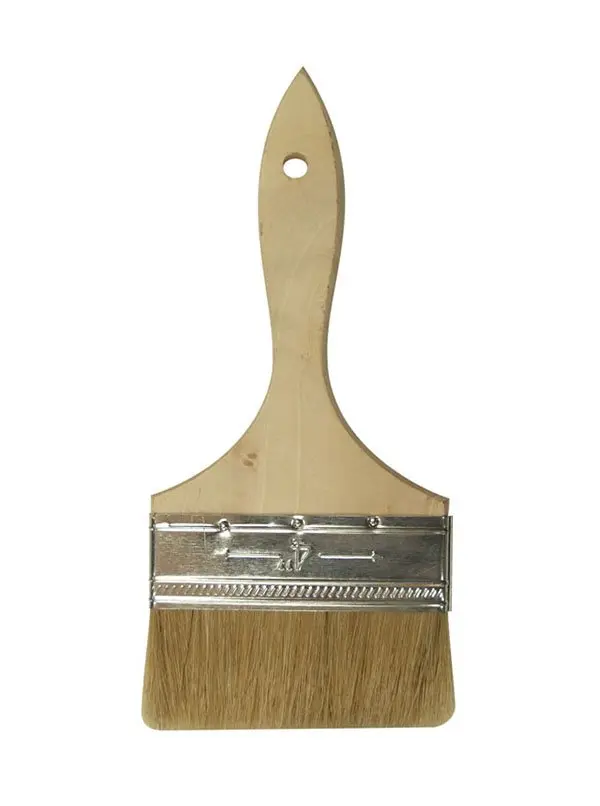 Richard Utility Series 4-Inch Chip Brush With Stiff White Bristles And Solid Wood Handle (Model 80155) 1