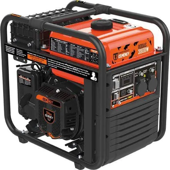 Rodas Genergy Inverter Generator – 3800W Portable Power Supply 1