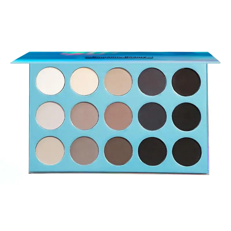 Romantic Beauty 15-Color Eyeshadow Palette – Pro-Quality Pigmented Makeup Set 1