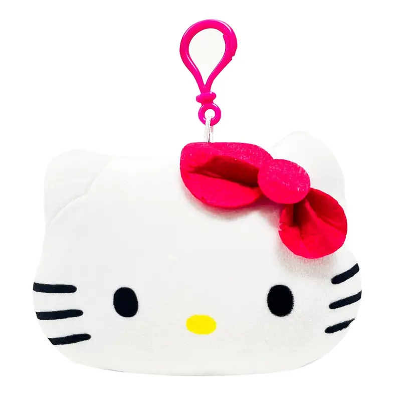 Sanrio Character Face Plush Keychain – Cute Collectible Accessory 1