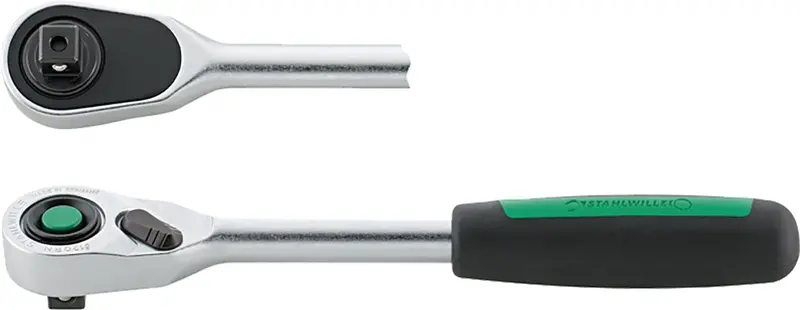 Stahlwille 512Qr N80 Ratchet Wrench – 1/2" Drive, 80-Tooth Mechanism 1