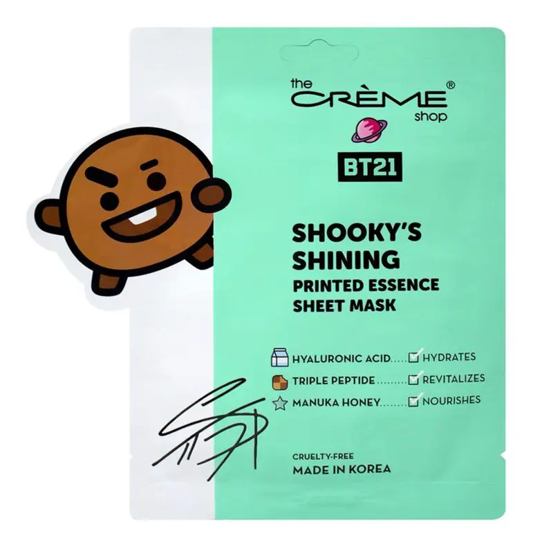 The Creme Shop Bt21 Shooky Essence Sheet Mask – Shining 3D Print 1