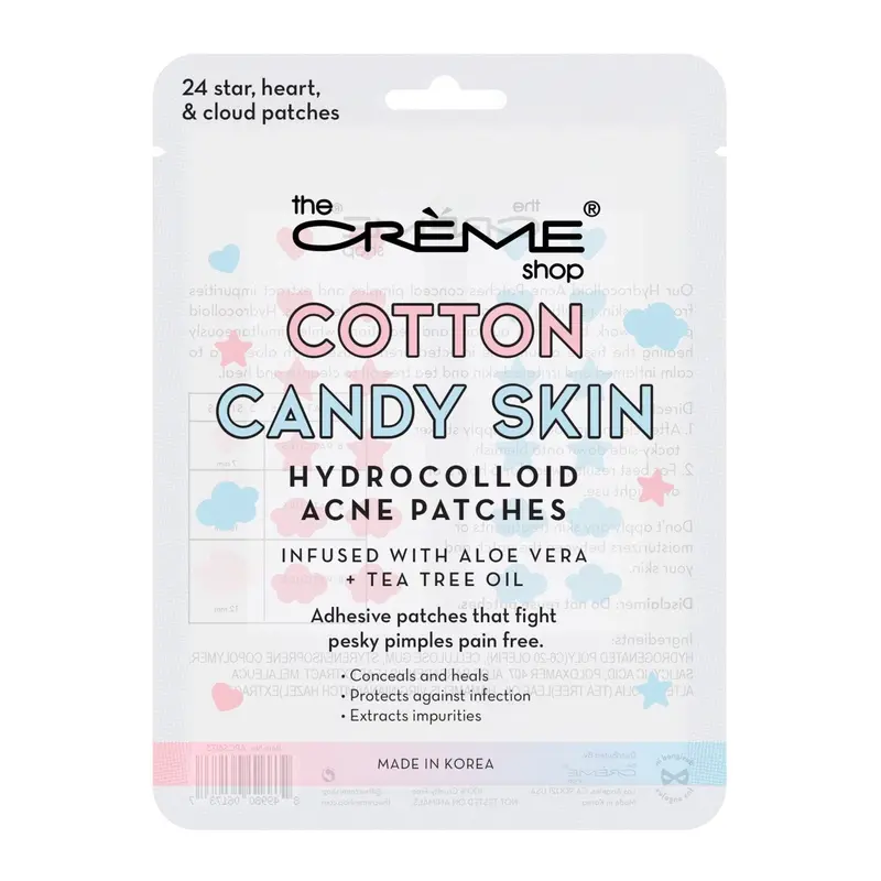 The Creme Shop Cotton Candy Scented Hydrocolloid Acne Patches 1