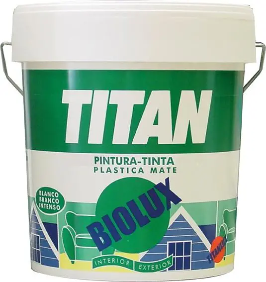 Titan Biolux Exterior Paint – Matte White Finish 1