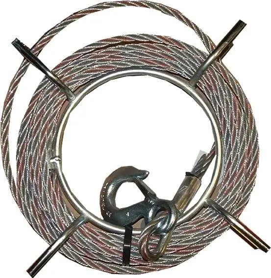 Tractel E-20 Steel Wire Rope – 11.5 Mm Diameter, 20 M Length, Compatible With Tirfor Winches 1