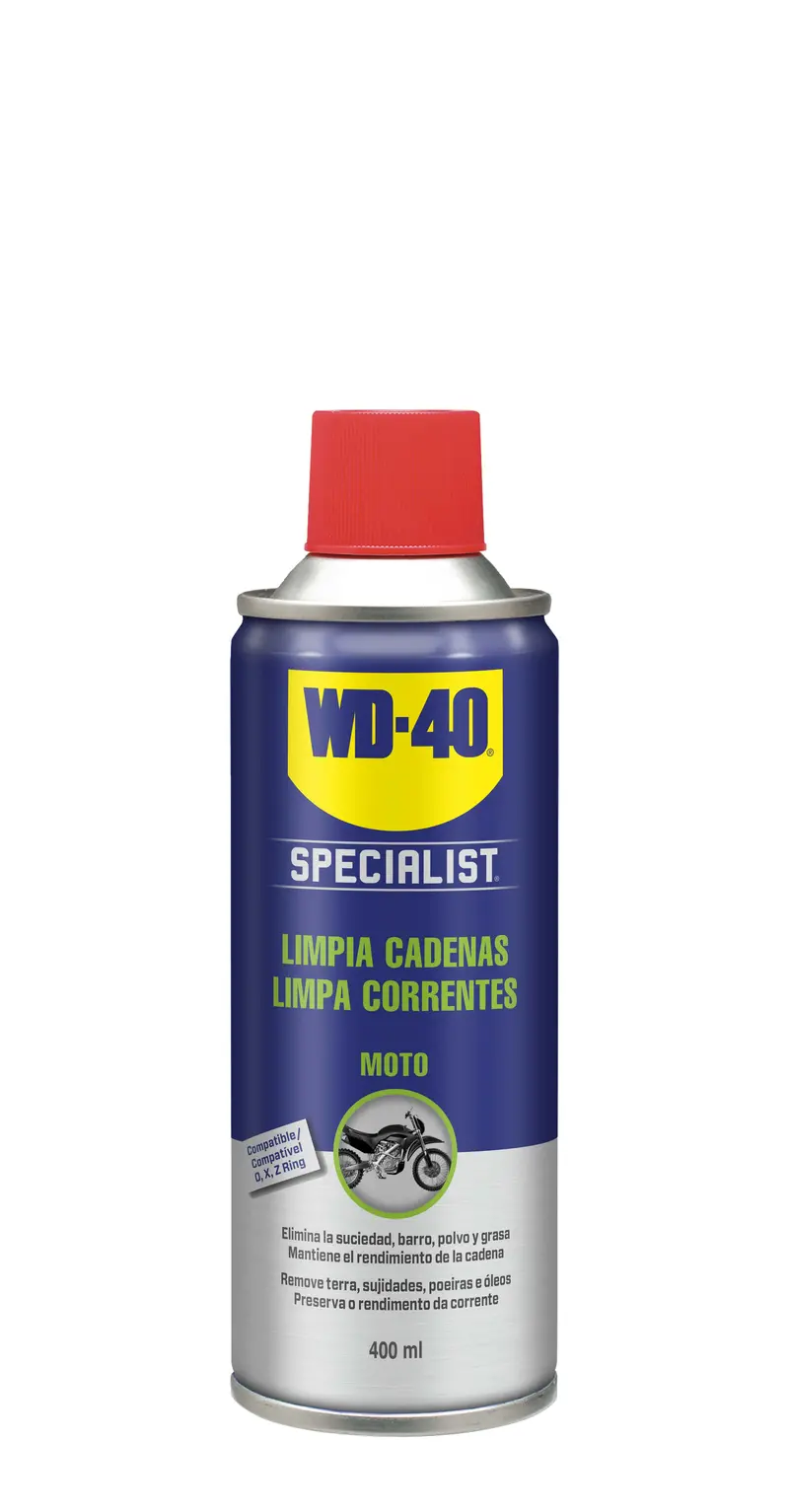 Wd-40 Specialist Motorcycle Chain Cleaner – 400Ml Fast-Acting Formula 1