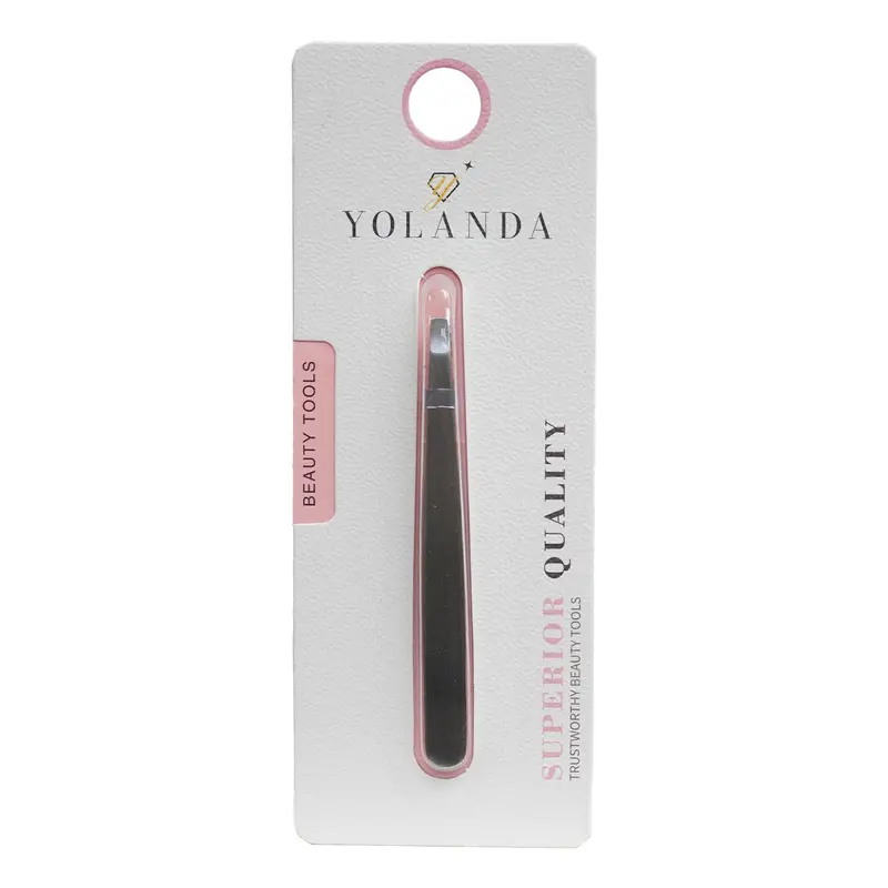 Yolanda Precision Flat-Tip Eyebrow Tweezers 1