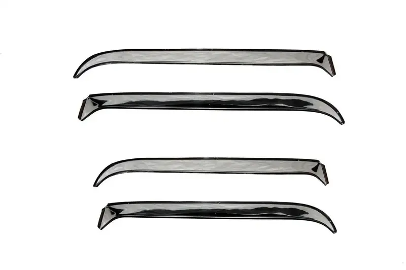 Auto Ventshade 14075 Stainless Steel Window Deflector Kit – 4-Piece 1