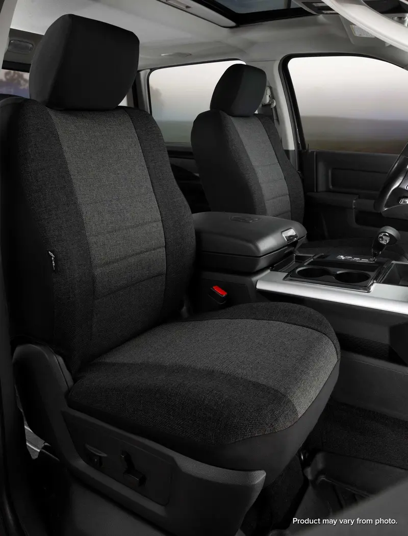 Fia Oe37-51 Taupe Tweed Front Seat Covers – Oe30 Series, Custom Fit 1