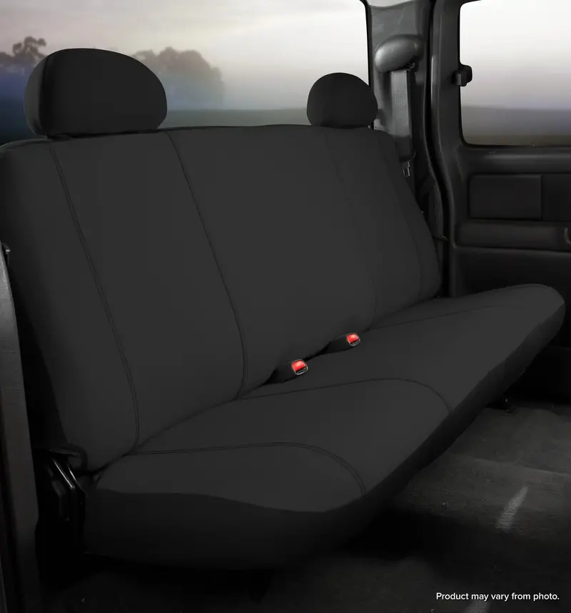 Fia Sp80 Series Seat Protector – Custom-Fit Rear Cover In Black Taupe Poly-Cotton Blend (Sp82-43) 1