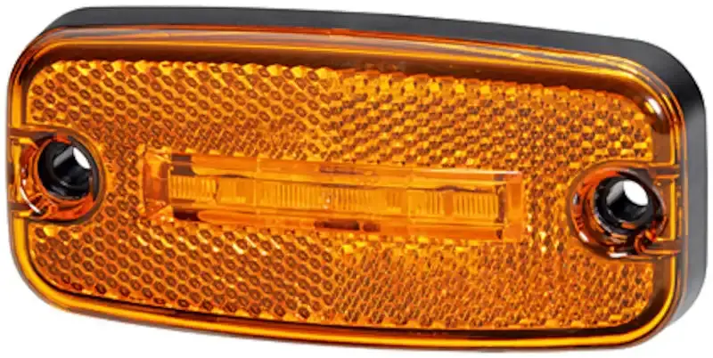 Hella 345600001 Led Marker Lamp – Amber, 12V, Ece-Compliant 1