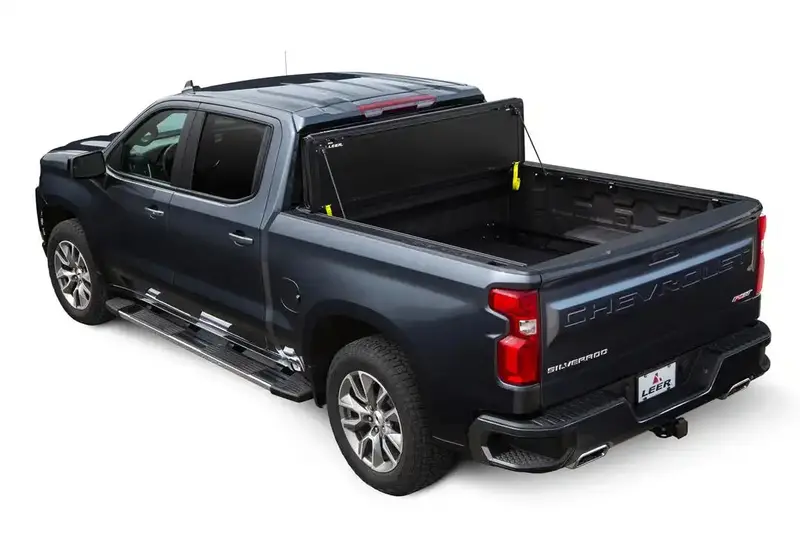 Leer Hf650 Hard Folding Truck Bed Cover For 2022+ Toyota Tundra (Model 650337) 1