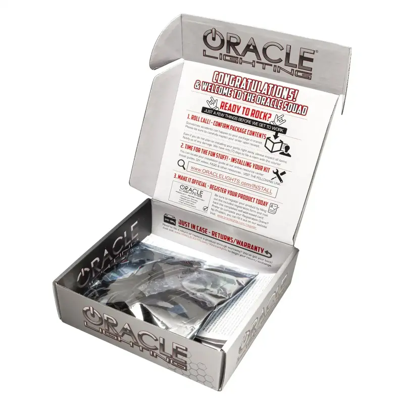 Oracle Lighting 1294-001 White Led Fog Light Halo Ring Kit 1