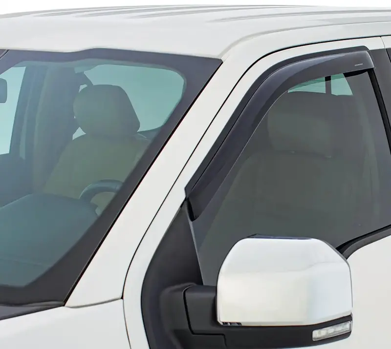 Stampede 6301-2 Smoke-Colored Tape-On Side Window Deflectors (Pair) 1